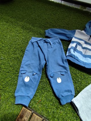 Conjunto Chándal Mayoral Bebé Azul y Gris