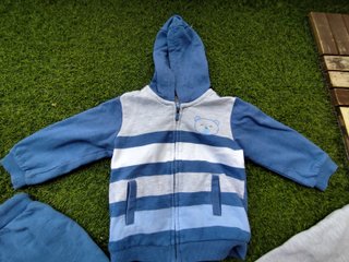 Conjunto Chándal Mayoral Bebé Azul y Gris
