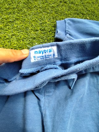 Conjunto Chándal Mayoral Bebé Azul y Gris