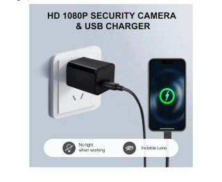 Cargador Mini Cámara 1080P