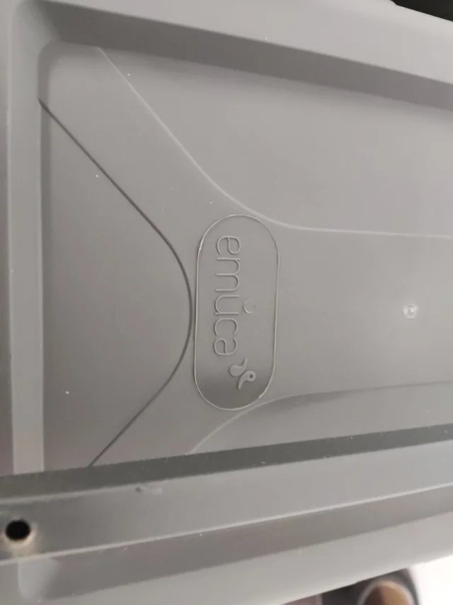 EMUCA Cubos Basura 2 Contenedores Gris