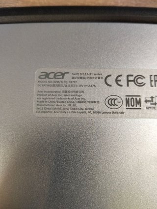 Portatile Acer Swift 1 SF113-31-C3P4 - 13,3" FHD, 4GB, 128GB