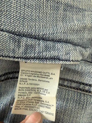 Cazadora vaquera Massimo Dutti Talla L