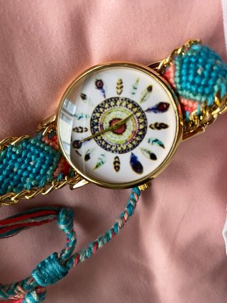 Reloj Pulsera Ajustable Tejido