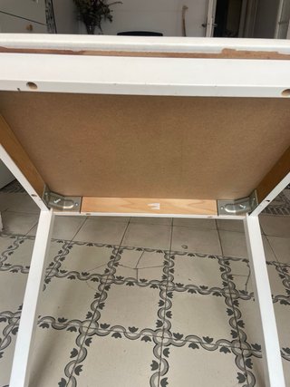 Mesa infantil KRITTER IKEA blanca