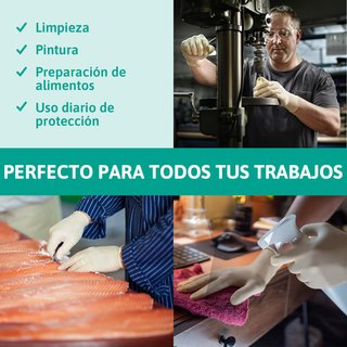 Ansell guantes latex desechables protección