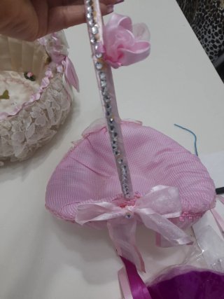 Set 2 Cesti Decorativi Matrimonio/Cerimonia