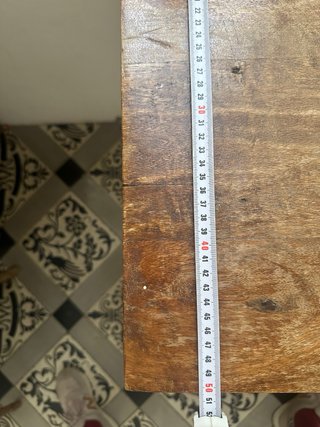 Tavolo in legno Maison du Monde con cassetto