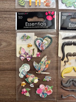 Lote pegatinas Sandylion 3D