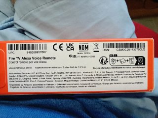 Mando Fire TV Alexa Voice Remote precintado