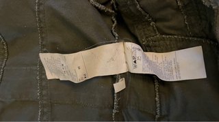 Chaqueta verde militar niña Benetton
