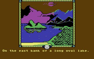 Commodore 64. The shadows of mordor. Buen estado.
