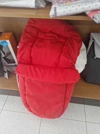 Saco silla paseo rojo