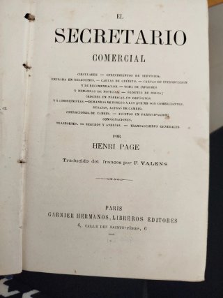 Libro "El Secretario Universal"
