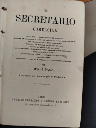 Libro "El Secretario Universal"