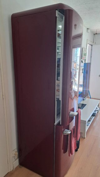 Nevera Gorenje Roja Estilo Vintage