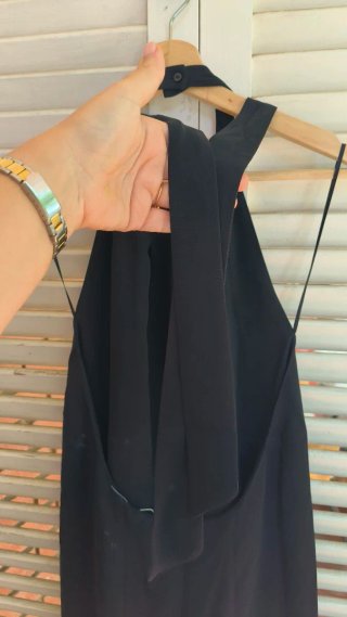 Vestido corto negro nuevo fiesta