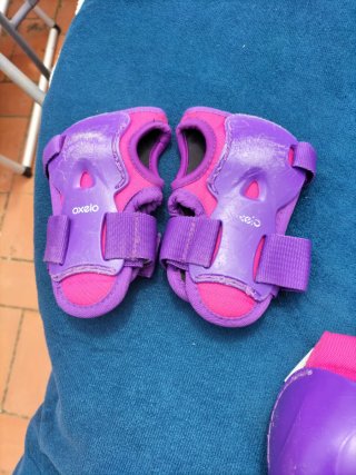 Patines infantiles Oxelo + protecciones