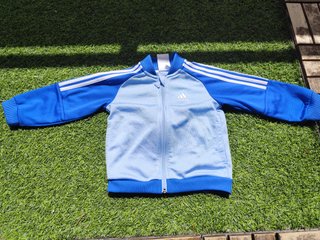 Conjunto Adidas Bebé Azul y Celeste