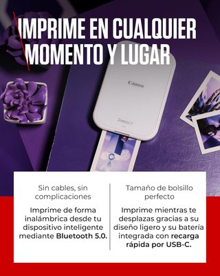 Canon impresora instantánea compacta sin tinta