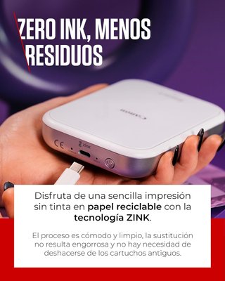 Canon impresora instantánea compacta sin tinta