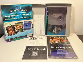 Lote Juegos PC Zork Nemesis, Casino, Airbucks