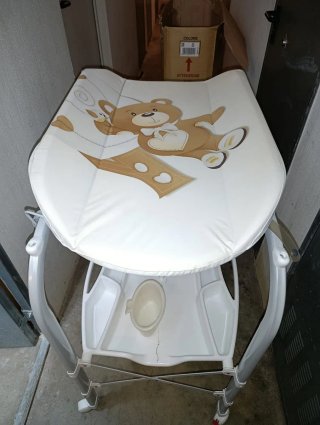 Bañera cambiador bebé