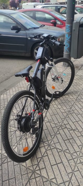 Bicicleta eléctrica Rockrider poco uso