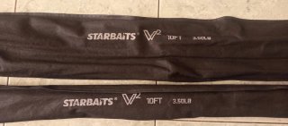 Due Canne da Pesca Carpfishing e Treppiede