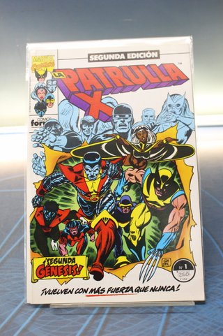 Marvel Comics. La Patrulla-X: Segunda Génesis 1-5, 1992. Segunda Edición.