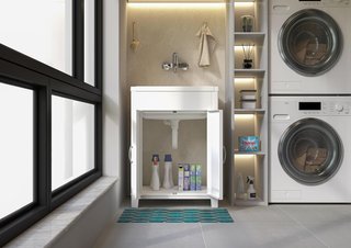 Mueble Lavadero Resina Polipropileno