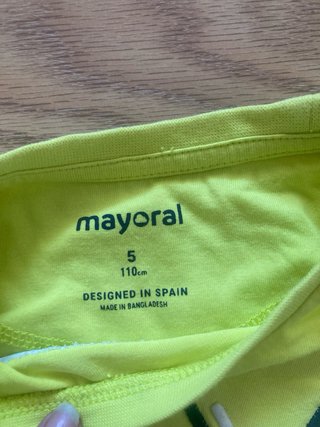 Camiseta Mayoral 100% Algodón