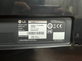 Monitor LG UltraWide Full HD 29"