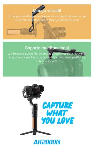 Estabilizador Gimbal FeiyuTech AK2000C