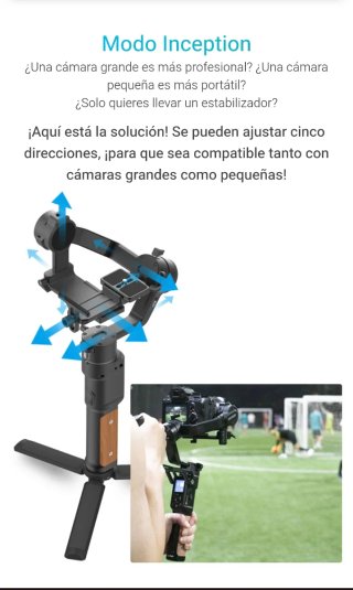 Estabilizador Gimbal FeiyuTech AK2000C