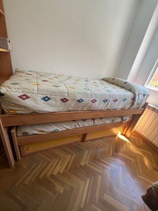 Cama nido con 2 colchones