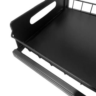 Mueble Organizador Cocina Negro Extraíble