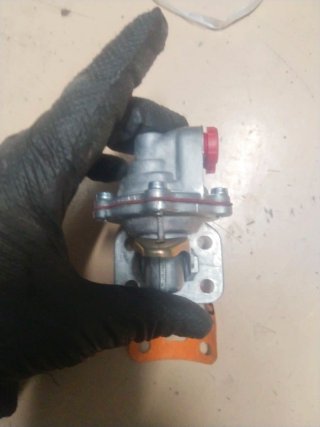 Bomba manual con junta