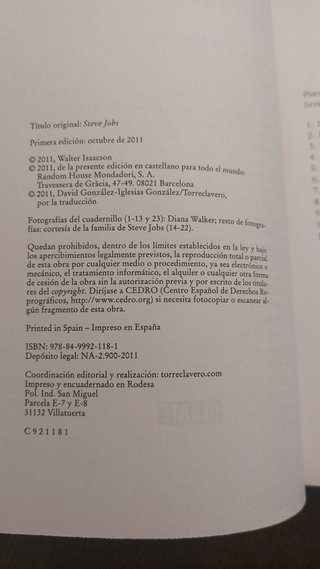 Steve Jobs la biografía