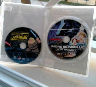 Pack 2 Películas Padre de Familia star wars