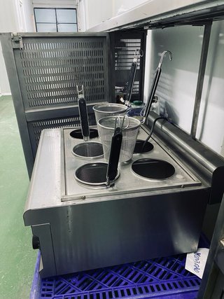 Cocedora industrial para pasta y noodles
