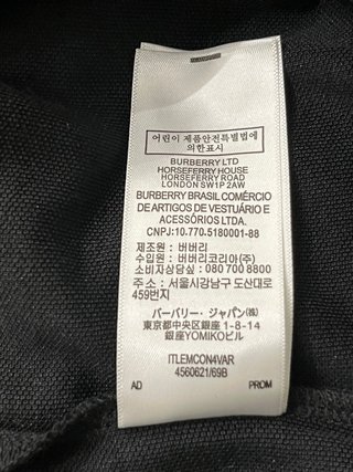 Polo Burberry London England