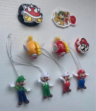Figuras Kinder Joy Mario Luigi Bros -A-
