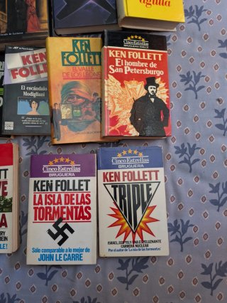 Lote libros de Ken Follet