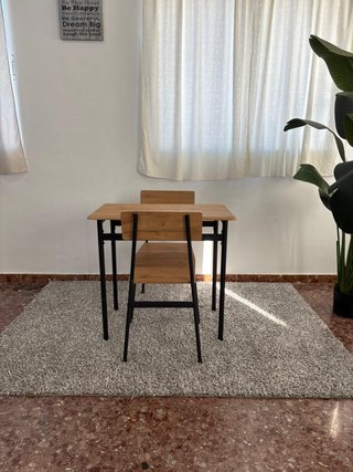 Mesa y 2 Sillas Estilo Bares