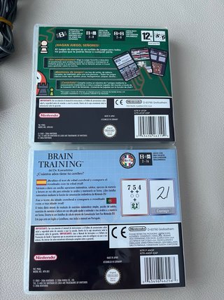Nintendo DS Negra + 2 Juegos
