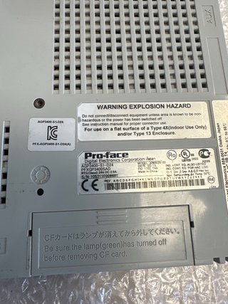 Proface AGP3400 S1 D24 Panel Táctil