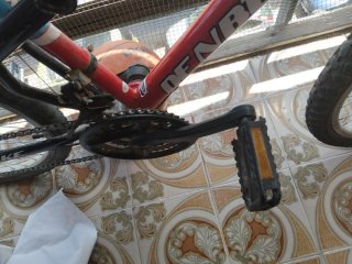 Bicicleta de montaña DENBIKE roja
