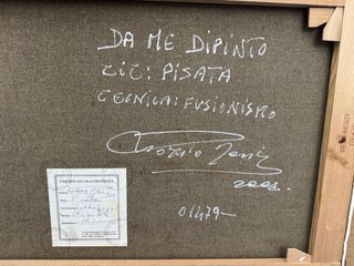 Roberto Masia.Quadro olio su tela