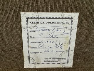 Roberto Masia.Quadro olio su tela